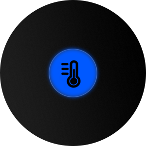 Temperature button