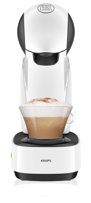 White Krups coffee machine