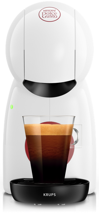 White Krups coffee machine