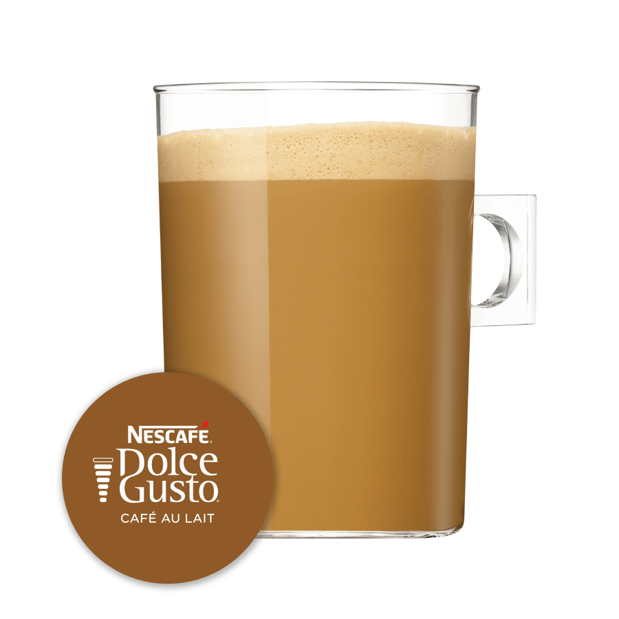 Café au Lait NESCAFÉ® Dolce Gusto® Capsule and Cup