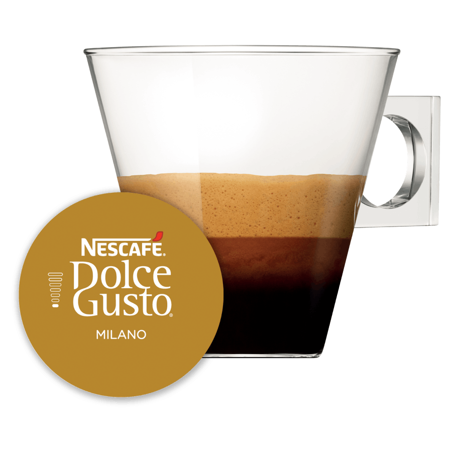 Espresso Milano NESCAFÉ® Dolce Gusto® Capsule and Cup